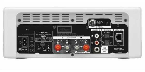 Chaînes Compactes Denon Rcd-n11dab Noir se précipiter pour acheter 3