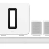 Compositions Home Cinéma Sonos Pack Arc + 2 X One Sl + Sub Gen 3 Blanc site en ligne 7